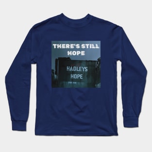 Hadleys Hope Sign (Aliens 1986) print Long Sleeve T-Shirt